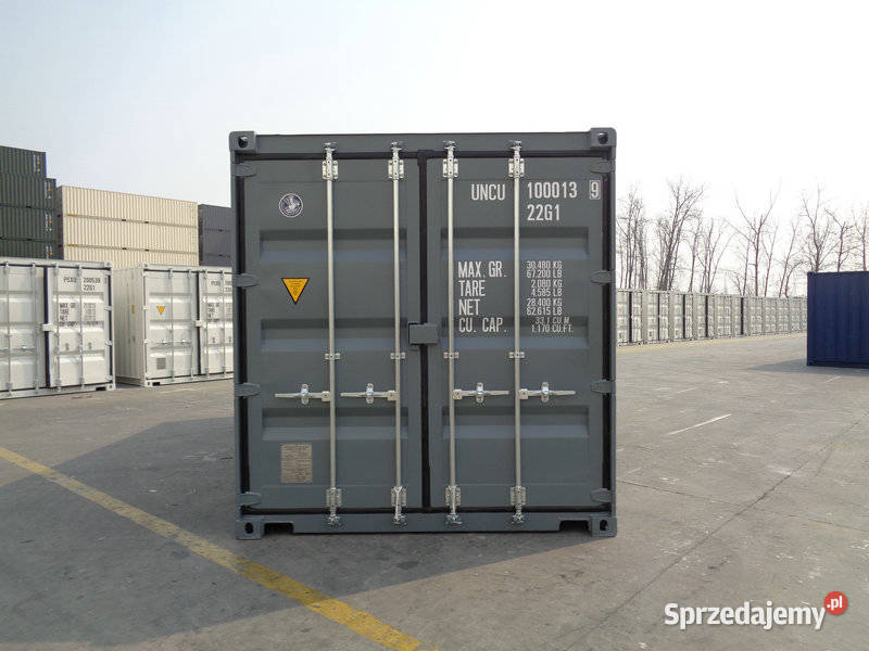 Kontener morskimagazynowy 20 DW ONE WAY RAL 7031 Rzeszów sprzedam