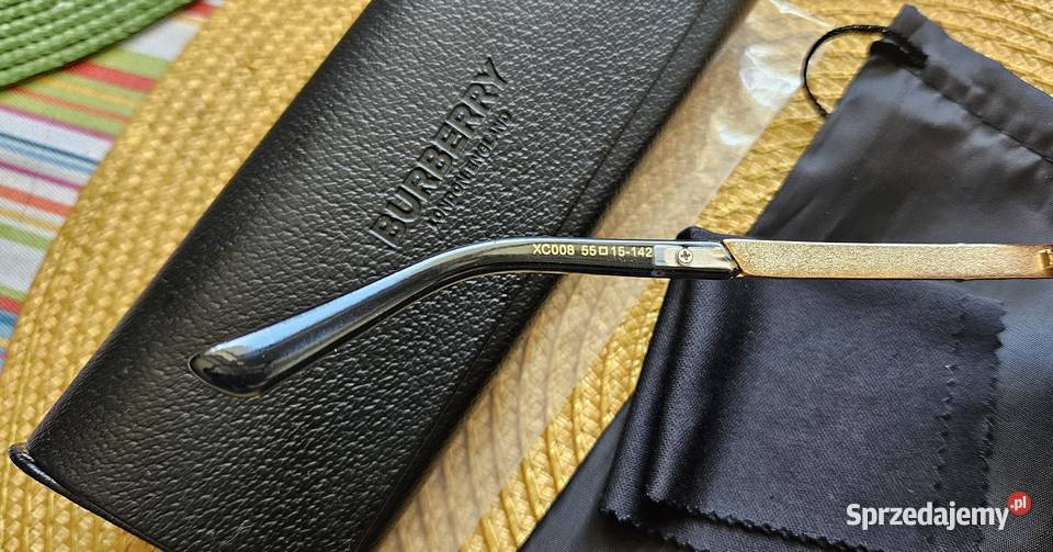 Okulary Burberry oprawki zerówki model unisex Konstancin-Jeziorna sprzedam