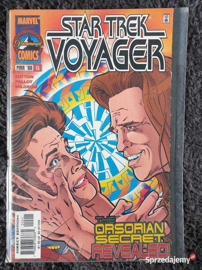 Star Trek Voyager 3 oryginalne komiksy Marvel fantasy i s-f pomorskie Gdynia