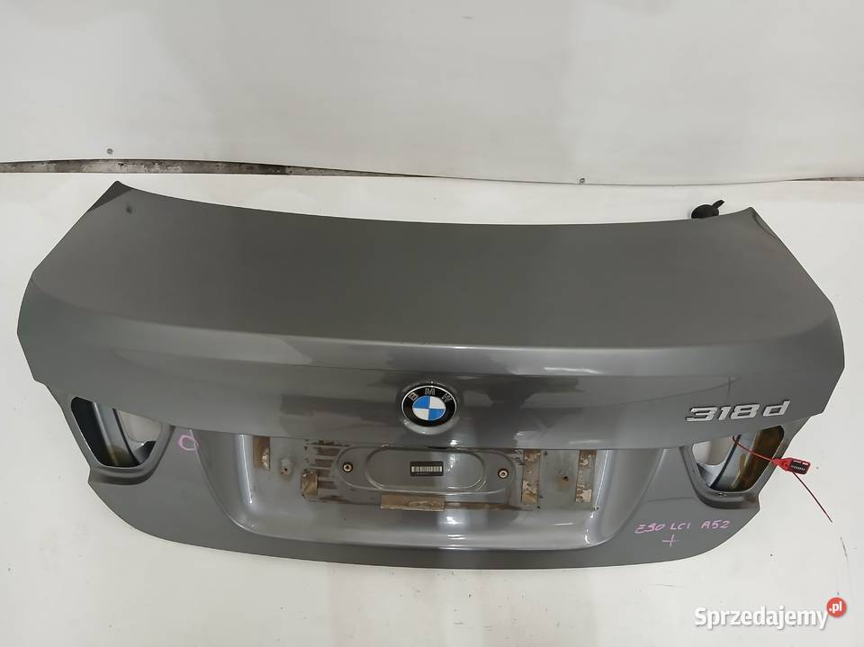 KLAPA BAGAŻNIKA BMW E90 LIFT A527 SPACEGRAU osobowe Klapy bagażnika Strzyżewice