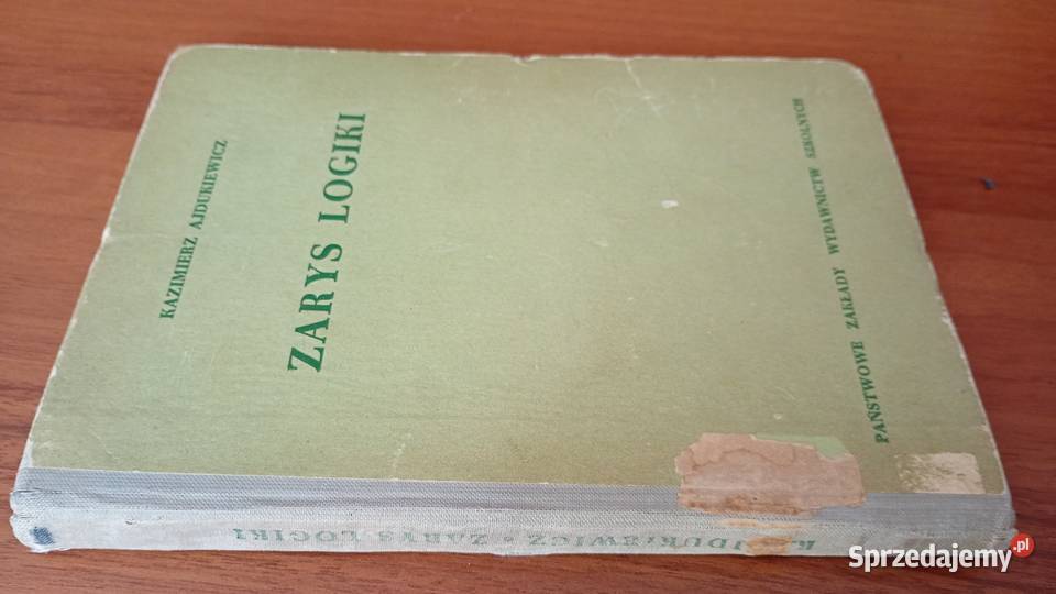 Zarys logiki Kazimierz Ajdukiewicz Gdańsk