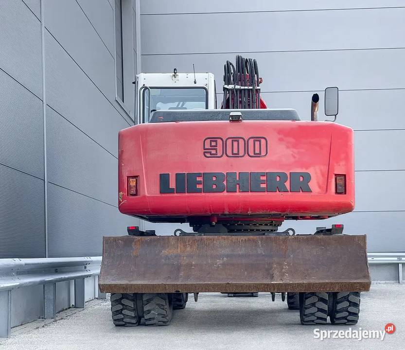 Koparka kolowa Liebher A 900 mazowieckie