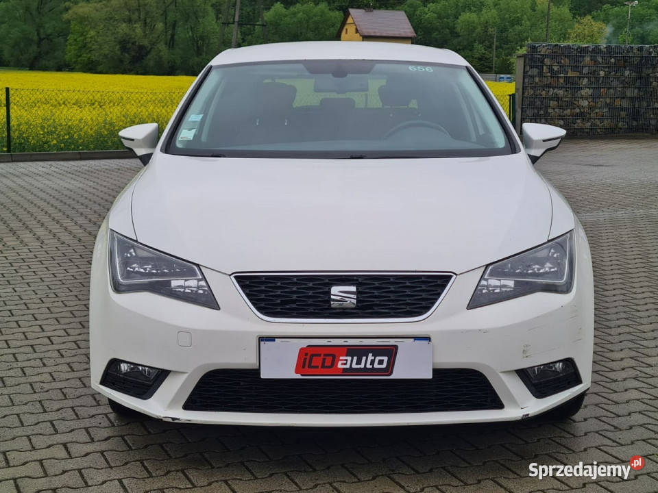 Seat Leon 16 tdi 110 automat dsg nawigacja full Rok produkcji 2015 Kęty