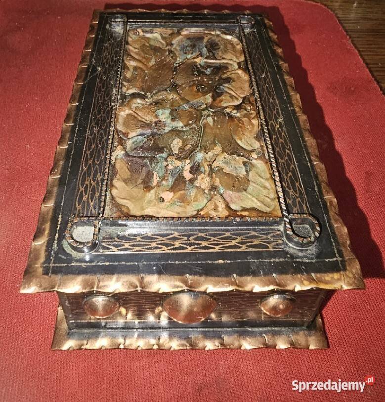 Szkatułka Miedziana na bizuterię Katowice