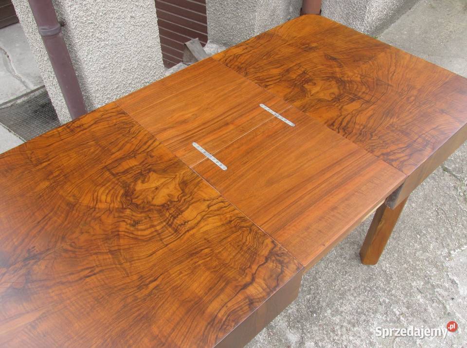 Stół Art Deco halabala do renowacji orzech podlaskie Białystok