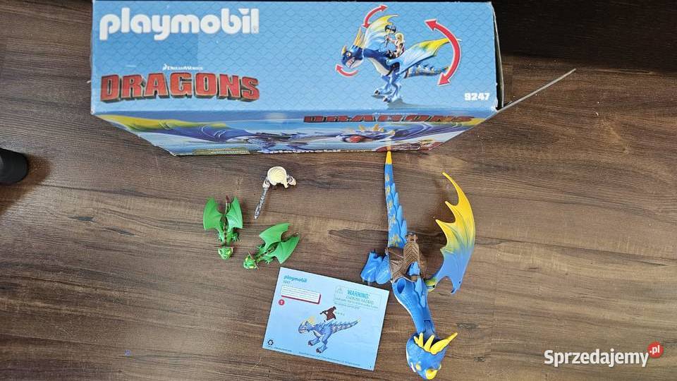 playmobil 9247 astrid i wichura dwa smoki Warszawa
