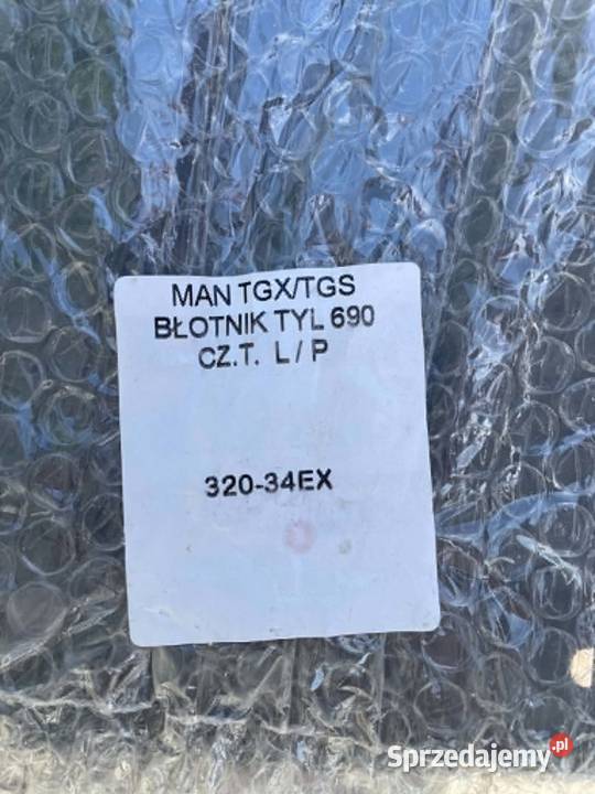 Błotnik MAN TGXTGS Tył LP