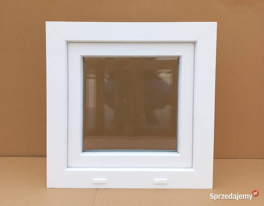Okno PCV 60 x60 białe szyba podwójna otwierane i