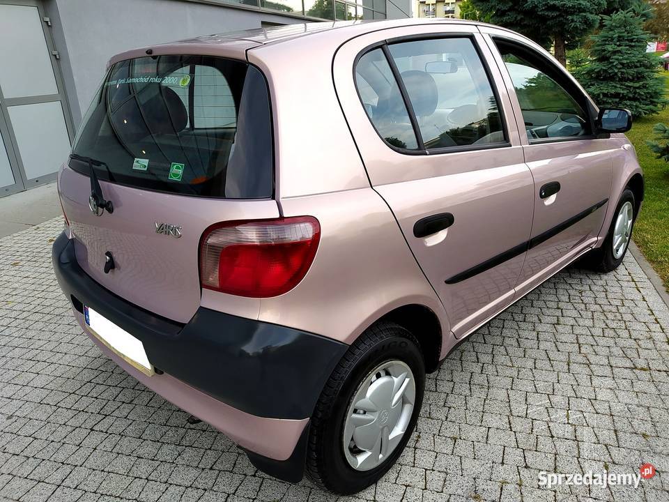 Toyota Yaris 10 2000 Salon 1 WŁaściciel W