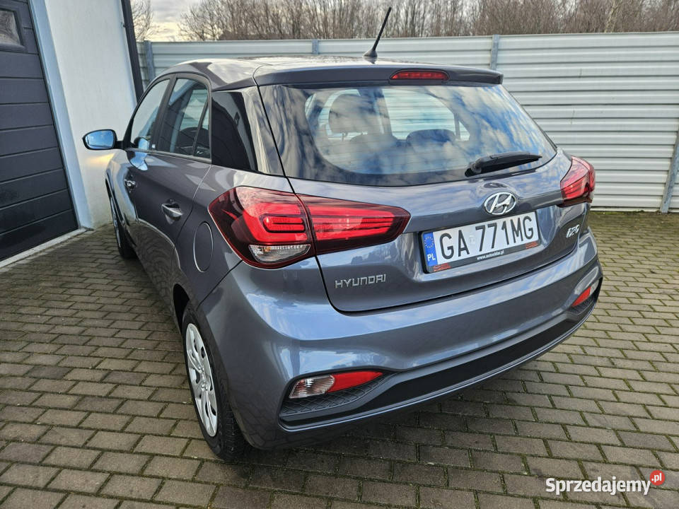 Hyundai i20 12 75 benzyna NOWY bezwypadek wspomaganie kierownicy Gdynia