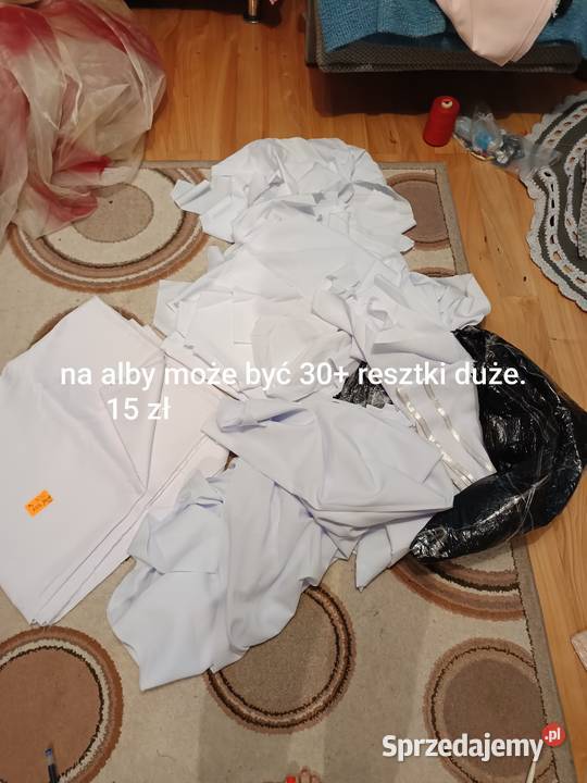 Sprzedam tkaniny zasłonowe obrusowe bieżniki
