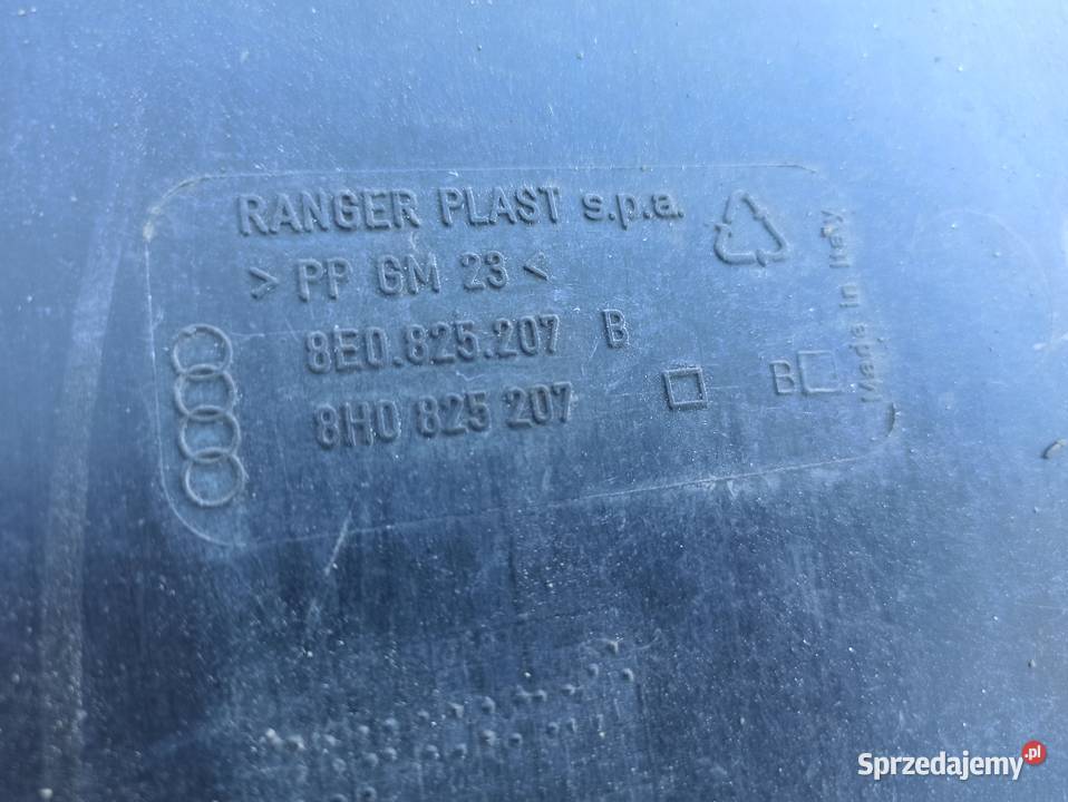 Osłona podwozia Audi A4 B7 prawa 8E0825208D lewa