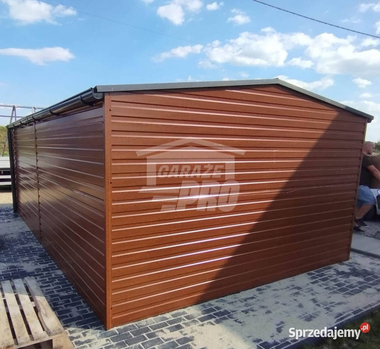 Garaż blaszany 4x6 GP213 Niepołomice