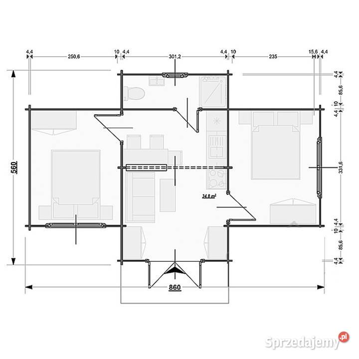 Dom na zgłoszenie domek letniskowy 35m2 domek Bielsko-Biała sprzedam