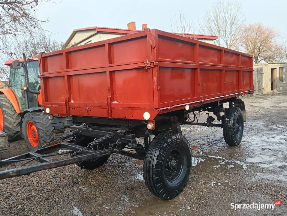 Przyczepa wywrotka 3 strona nieuszkodzony Włocławek