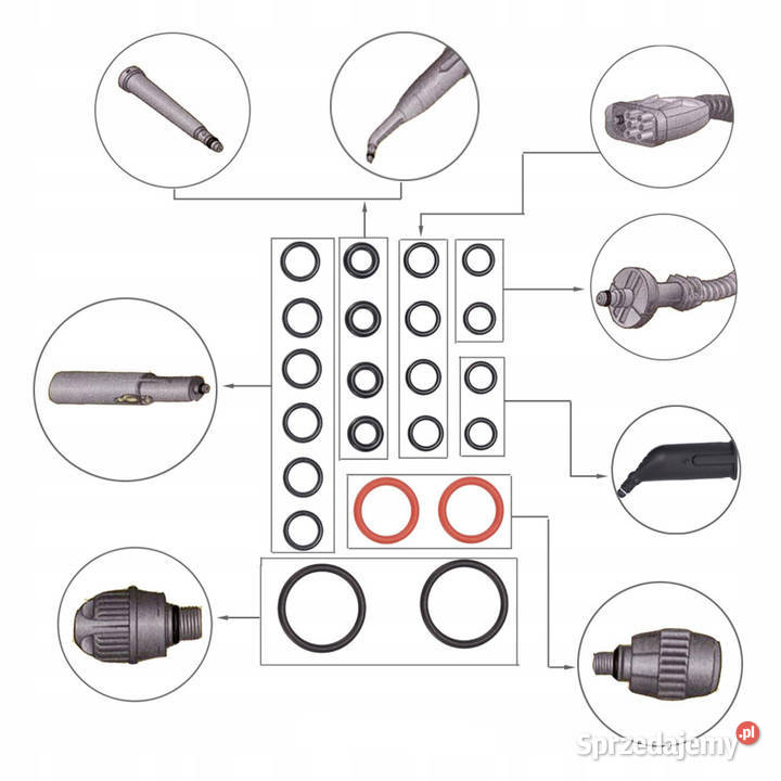 Zestaw Naprawczy Uszczelek do Parownic 22 do małopolskie