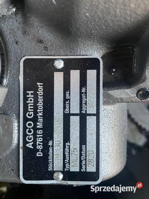 Vario ml75 fendt 312 Vario Pozostałe Rolnictwo Jastrzębniki