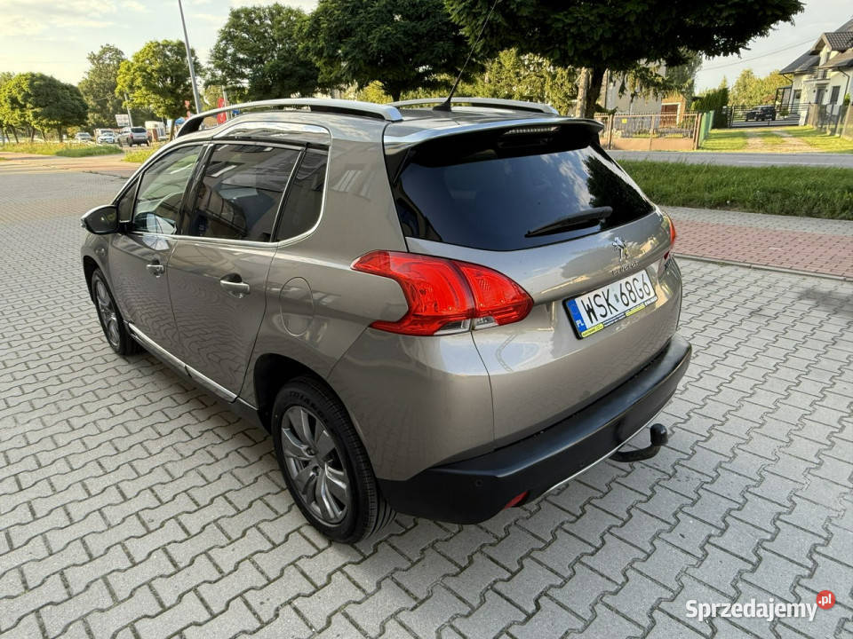 Peugeot 2008 Peugeot 2008 12B 2015r Led Automat brązowy mazowieckie Sokołów Podlaski sprzedam