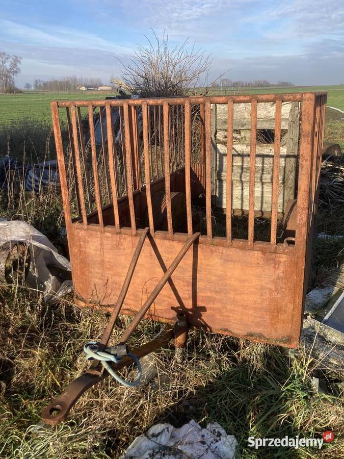Wózek jednoosiowy do przewozu zwierząt nieuszkodzony Łowicz
