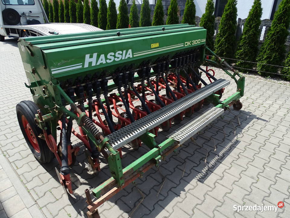Siewnik Talerzowy Hassia dk 300 Września