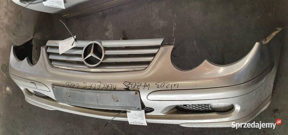 ZDERZAK PRZÓD MERCEDES W203 C220 C723 osobowe Pozostałe