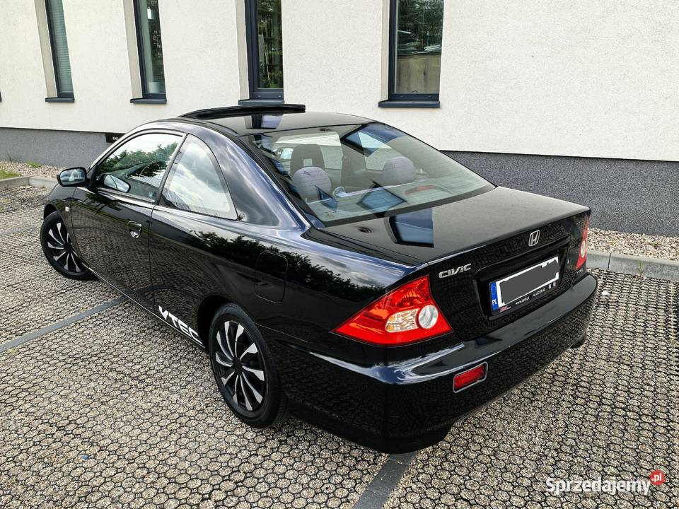 Honda Civic Coupe EM2 17 VTEC 2004 Świeża Klima elektryczne szyby Poznań