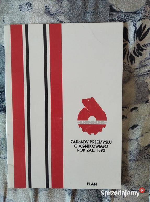 Ursus plan mapa zakładu katalog oryginał lubelskie