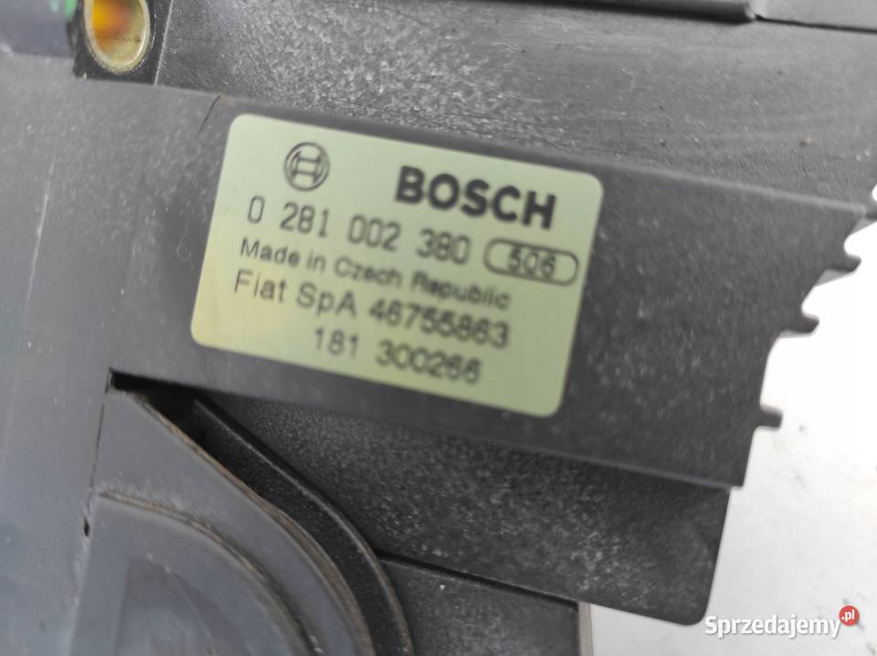 PEDAŁ GAZU POTENCJOMETR ALFA ROMEO 147 937 3D Nowy Tomyśl