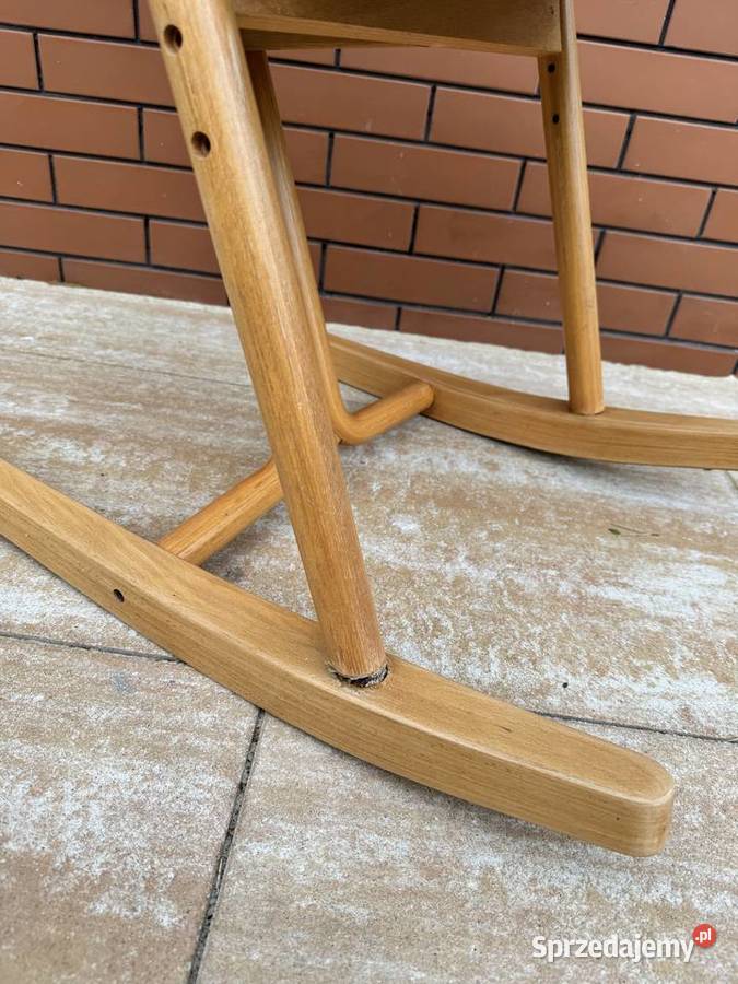 Krzesło Moizi na płozach bujane ergonomiczne