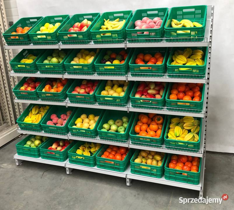 Skrzynka plastikowa zielona kosz na warzywa mazowieckie Ostrołęka sprzedam