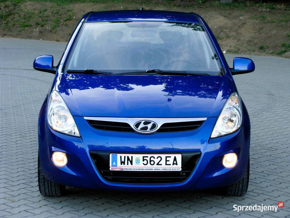 Hyundai i20 12 benzyna klima sprowadzony 5 wspomaganie kierownicy mazowieckie