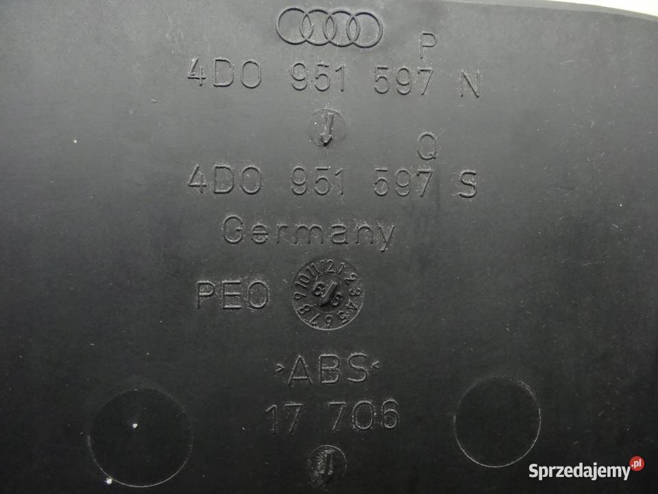 AUDI A8 D2 9902 OSLONA KOLUMNY KIEROWNICY DOL Osłony i zaślepki wielkopolskie Przemęt