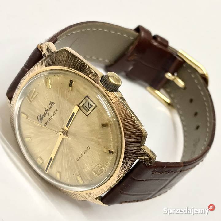GLASHUTTE Spezimatic 26 Rubis Zegarek męski Zegarki Warszawa