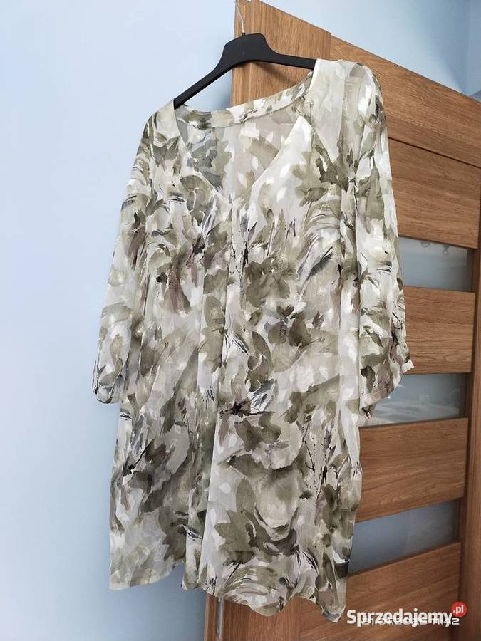 Tunika damska dużaluźna bluzka 3/4 Jaworzno