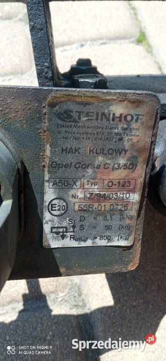 holowniczy Steinhof Opel Corsa C podkarpackie Oleszyce sprzedam