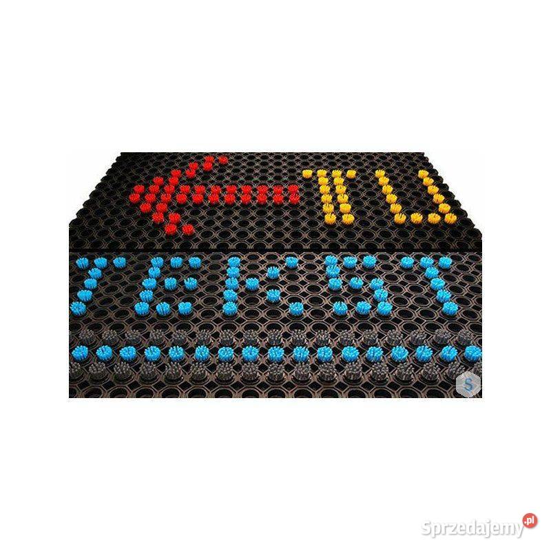 Wycieraczka gumowa ażur 100x150 DOMINO PLASTER Mińsk Mazowiecki sprzedam