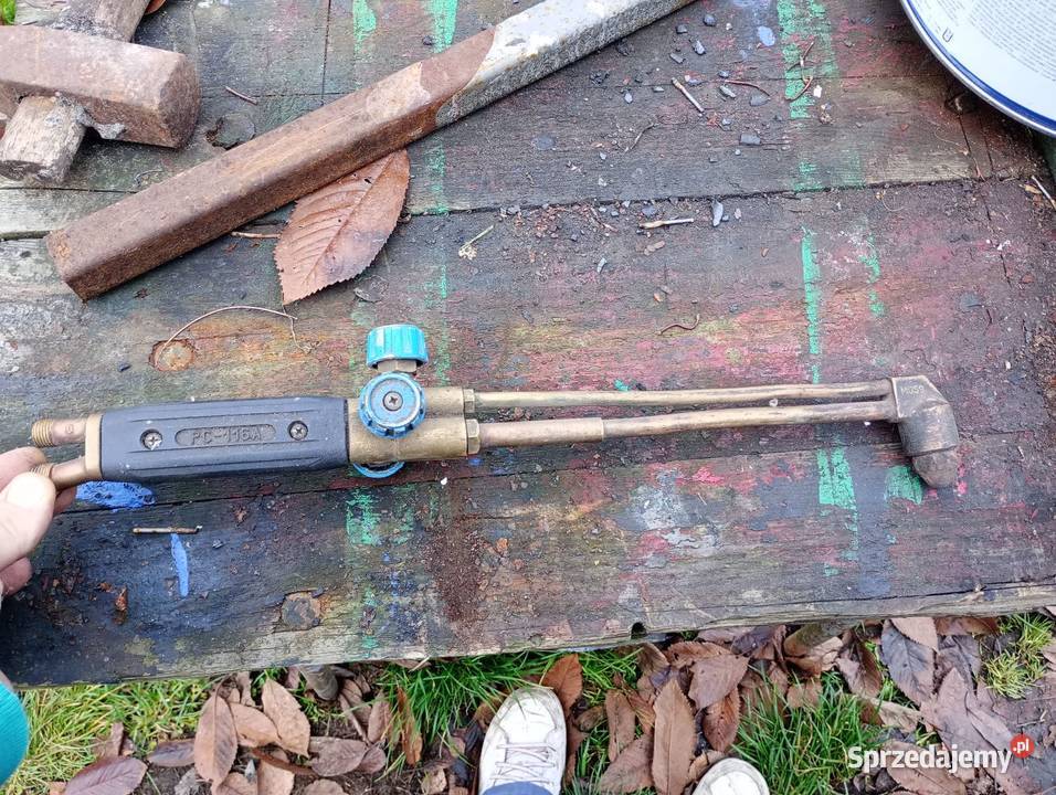 Palnik gazowy tlen acetylen perun PC116A drugi kujawsko-pomorskie sprzedam