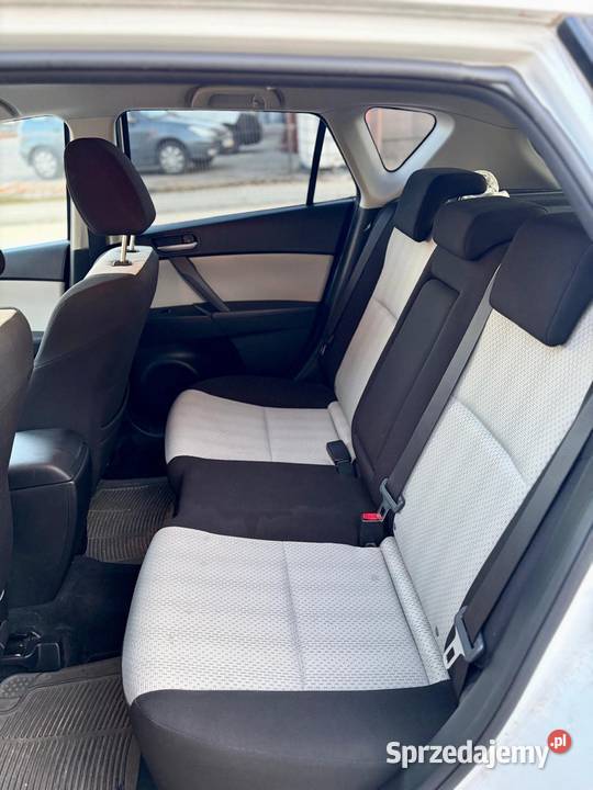 Mazda 3 BL 2009 biała 16 MZCD niski przebieg Wysokie Mazowieckie sprzedam