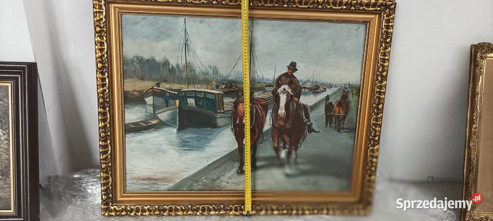 Piękne duże obrazy malowane na płótnie Piekoszów