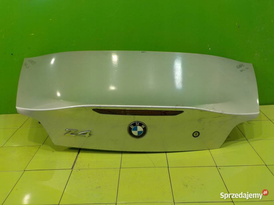BMW Z4 E85 22 B 04r CABRIO 2D klapa tyl Klapy bagażnika Części samochodowe mazowieckie Suków