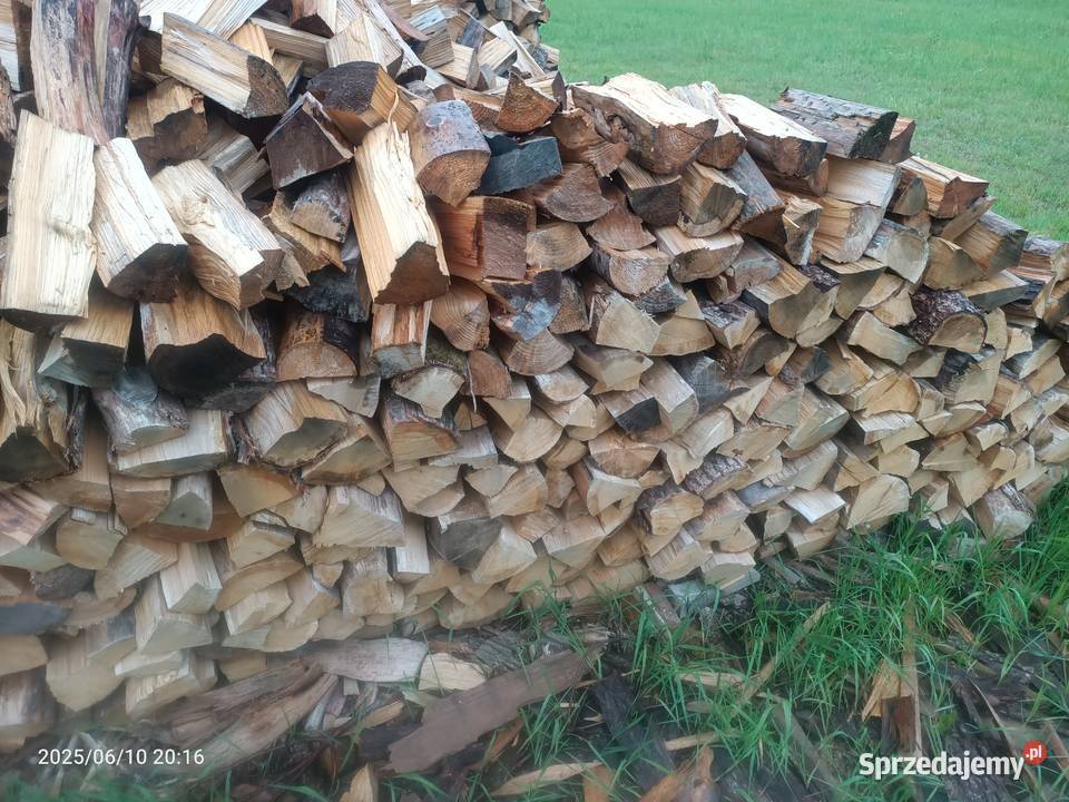 Buk i dąb drewno opałowe sezonowane 3 lata Ogrzewanie Bobolice