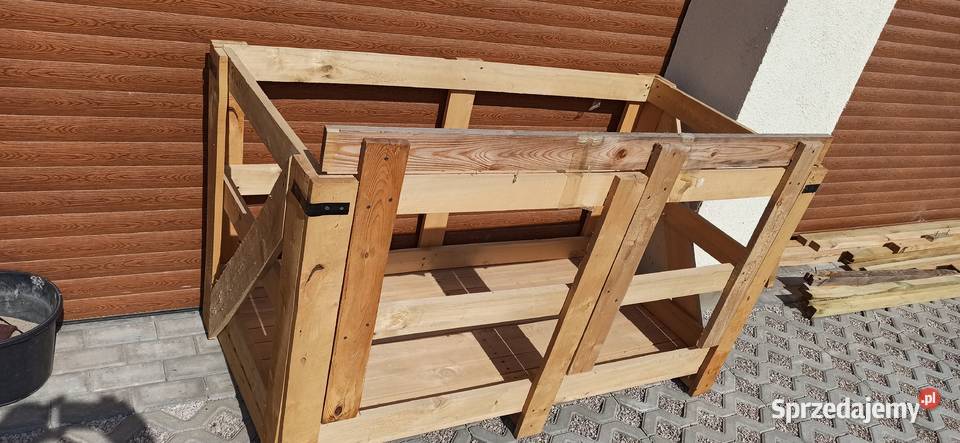 Skrzynia na drewno opałowe