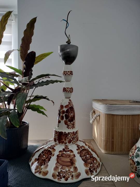 Żyrandol Fajans Włocławek mazowieckie Radom