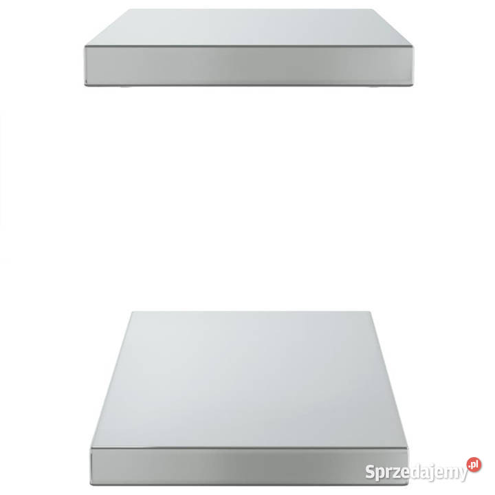 Półki ścienne 2 50x235x3 srebrna stal nierdzewna Meble Warszawa sprzedam
