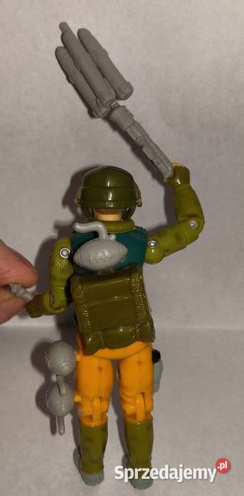 GI Joe Action Figure Kapitan Grid Iron 1990 Warszawa