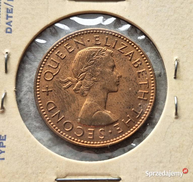 C16 NOWA ZELANDIA 12 Pensa 1960 r Wola Kruszyńska