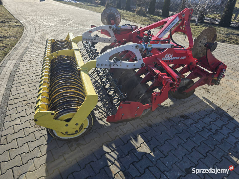 Brona talerzowa POTTINGER Terradisc 3001 2017 r Wizna