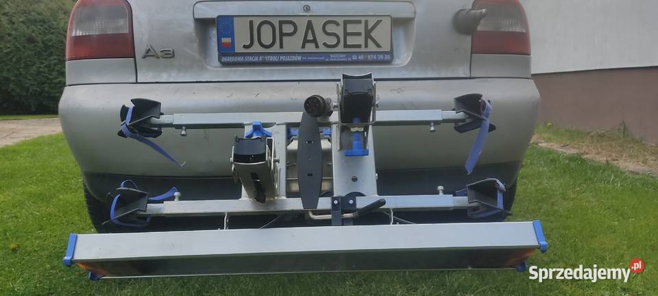 Bagażnik rowerowy montowany na hak Łódź