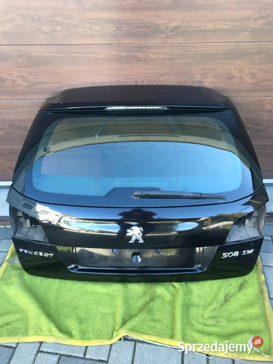 KLAPA TYŁ TYLNA PEUGEOT 508 SW KOMBI KOMPLETNA Klapy bagażnika Barwałd Dolny sprzedam