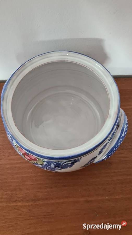 Sygnowany pojemnik na pierniki małopolskie Gorlice